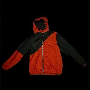 PRIMITIVE Wilshire Orange Mens
Windbreaker Lightweight Jacket Sz M
